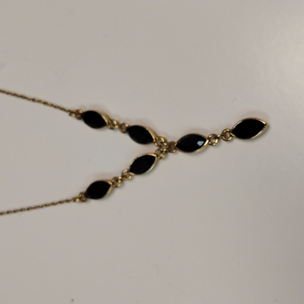 Park Lane Sapphire Dangle Necklace